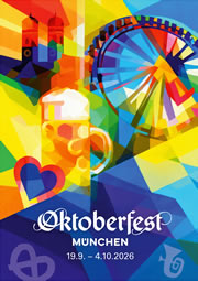 Oktoberfest Plakat 2026 (c) RAW/LHM - Florian Huber