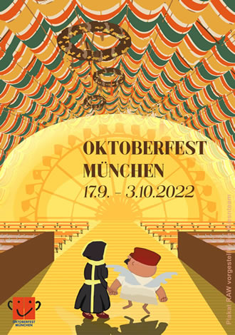 Oktoberfestplakat 2022 der Stadt München (RAW)